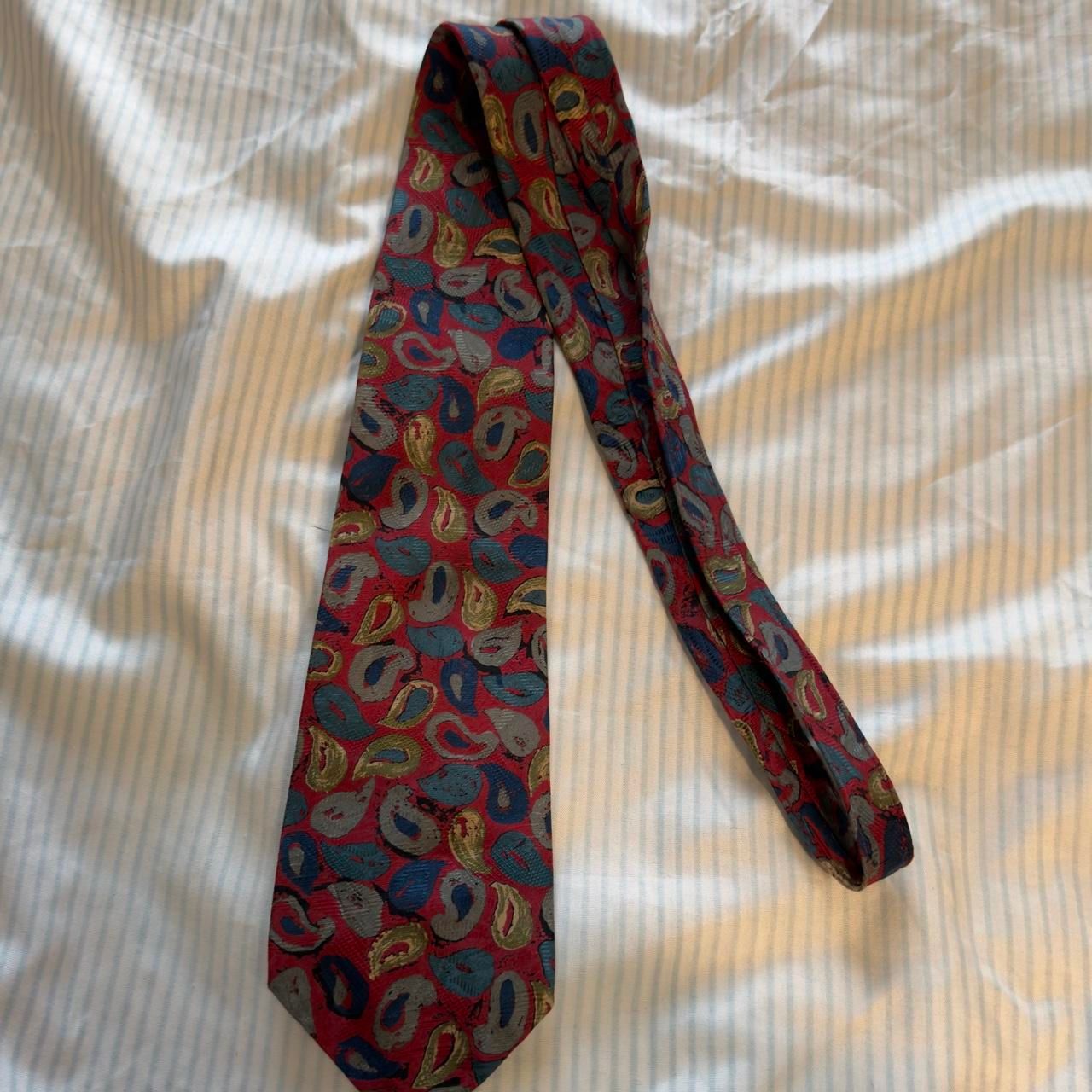 Dillards Paisley Silk Tie Paisley Silk Tie